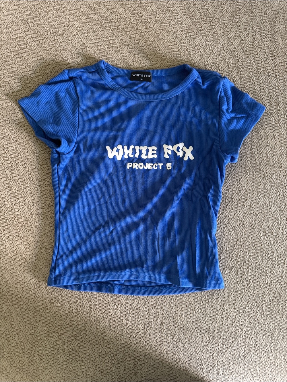 White fox Tee - M